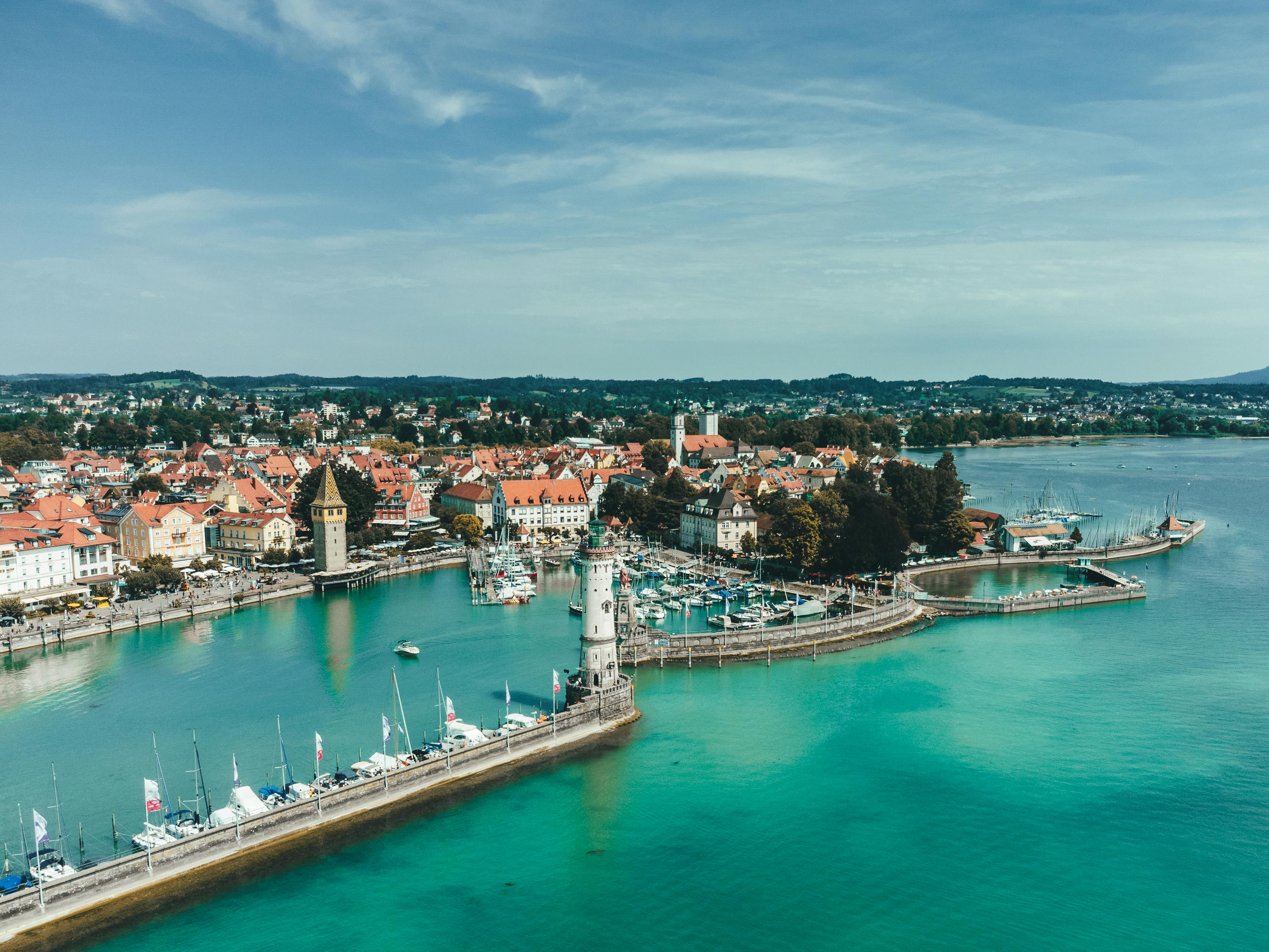 Bregenz aus der Vogelperspektive